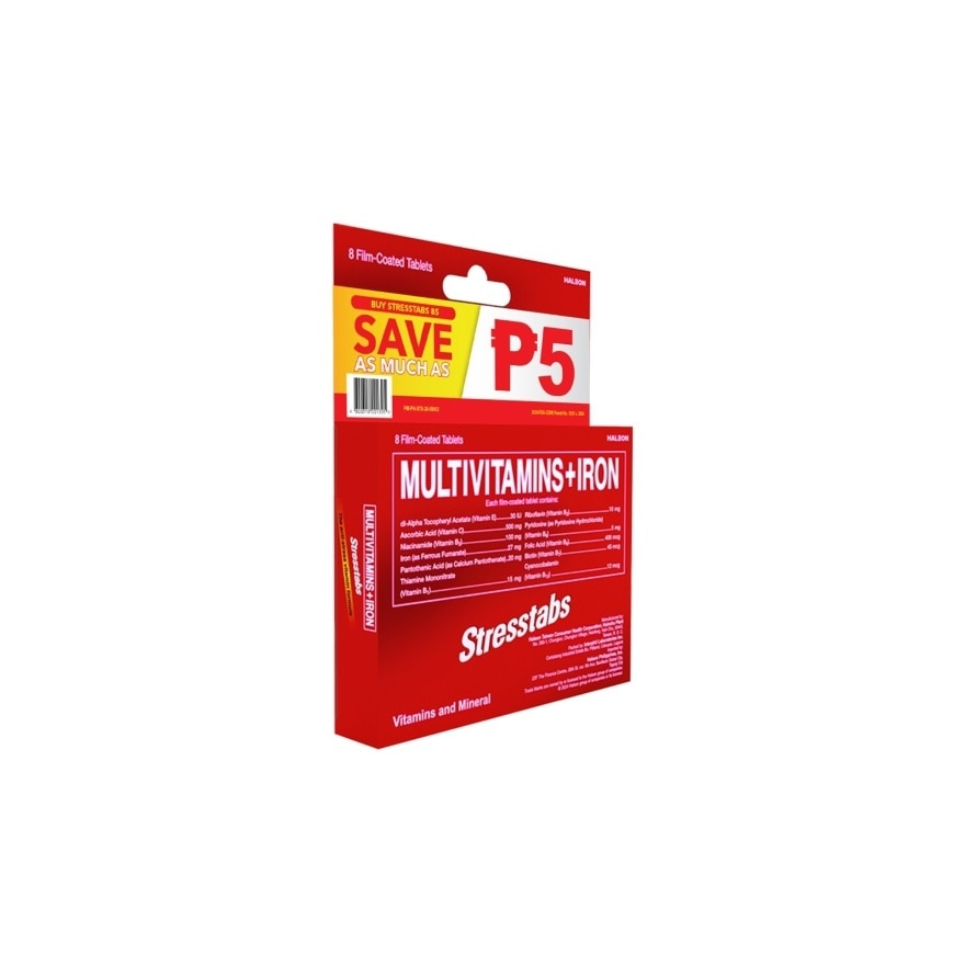 STRESSTABS 8 Film Coated Tablet image