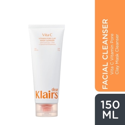 DEAR KLAIRS - DEAR KLAIRS Vita C Vitamin Pore Clay Mask Cleanser 150ml image