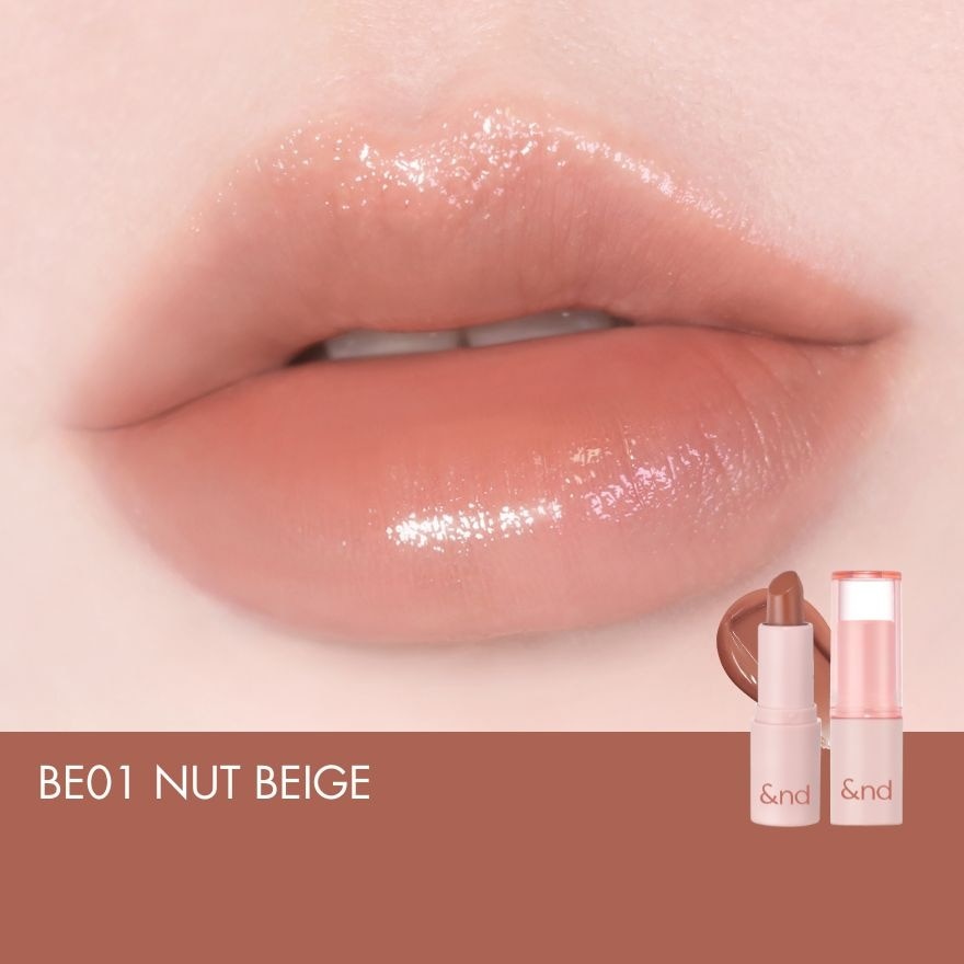 ROMAND Glassy Balm BE01 Nut Beige 1.2g image