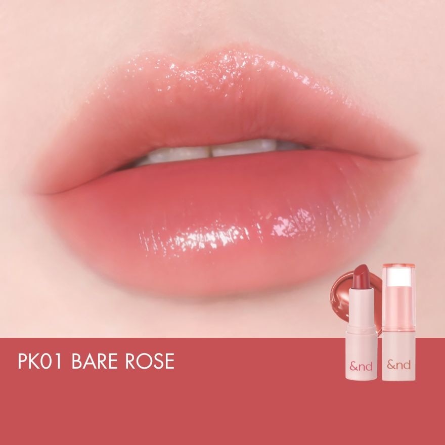 ROMAND Glassy Balm PK01 Bare Rose 1.2g image