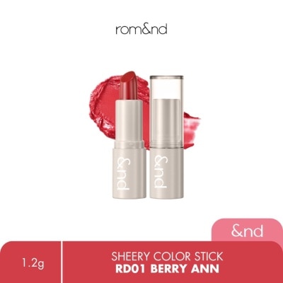 ROMAND ROMAND Sheery Color Stick RD01 Berry Ann 1.2g image