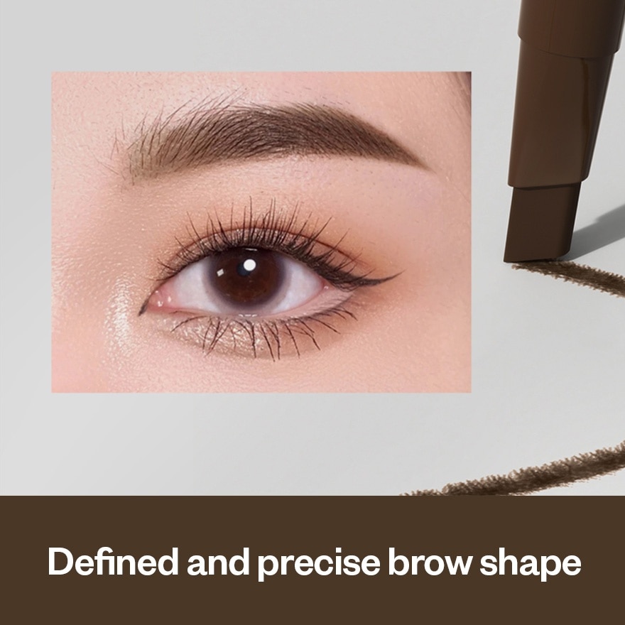Y O U Teardrop Brow Definer BR01 Dark Brown 1g image