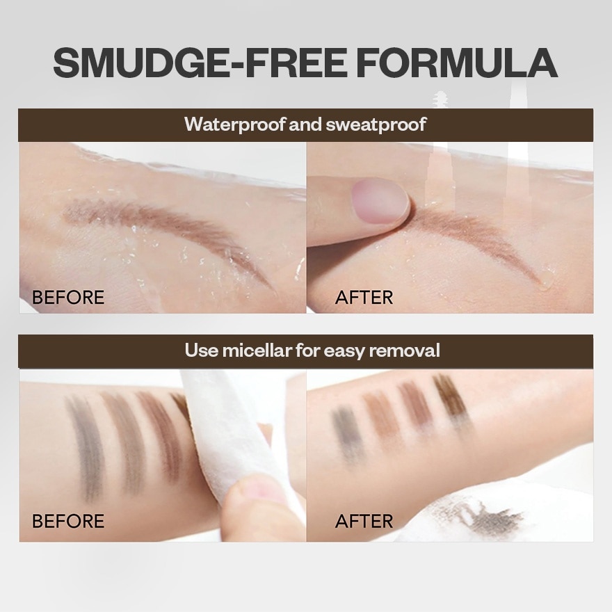 Y O U Teardrop Brow Definer BR01 Dark Brown 1g image