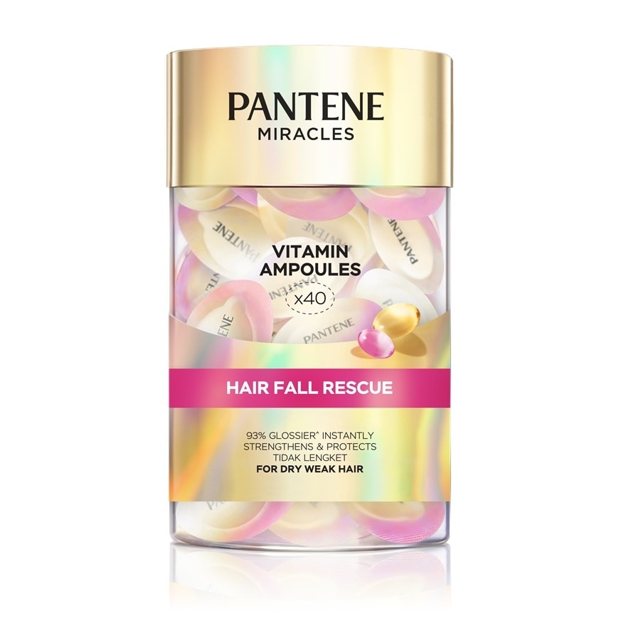 PANTENE Miracles Hair Fall Rescue Vitamin Ampoules Leave On Treatment 40s image