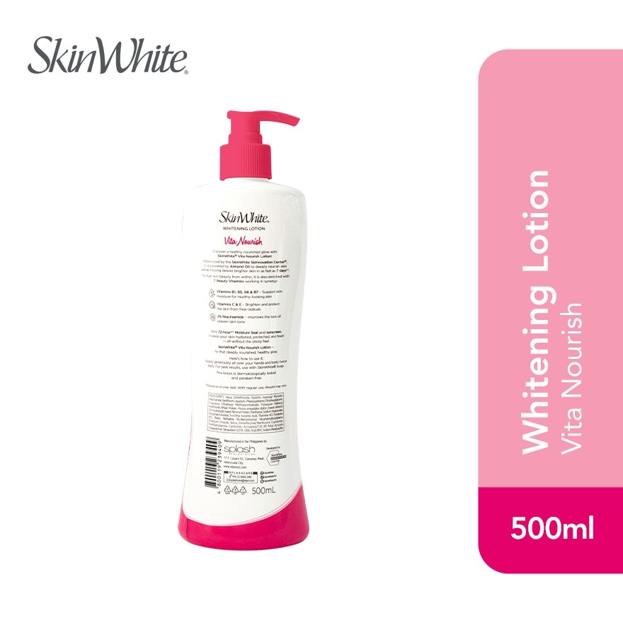 SKINWHITE Whitening Lotion Vita Nourish 500ml image