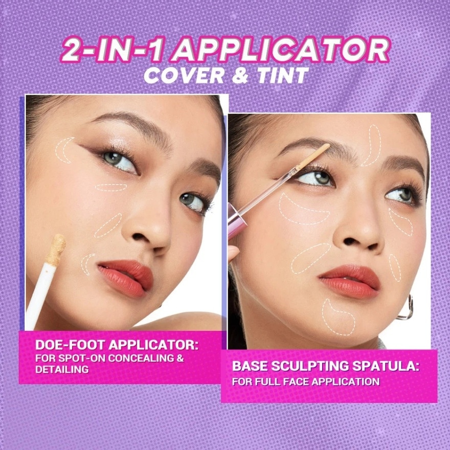 DAZZLE ME Cover Me Serum Concealer Duo C01 Fair Porcelain 4.5g image