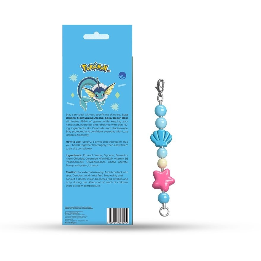 LUXE ORGANIX Beach Bliss Alcohol Spray with Charm 100ml image