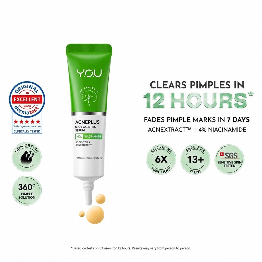 Y.O.U Acneplus Spot Care Pro Serum 15g image
