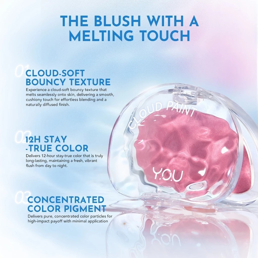 Y.O.U Cloud Paint Melting Touch Blush 03 Warm Terra 5g image