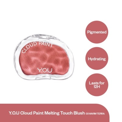 YOU Y.O.U Cloud Paint Melting Touch Blush 03 Warm Terra 5g image