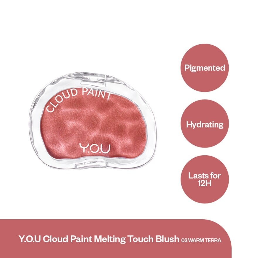 Y.O.U Cloud Paint Melting Touch Blush 03 Warm Terra 5g image