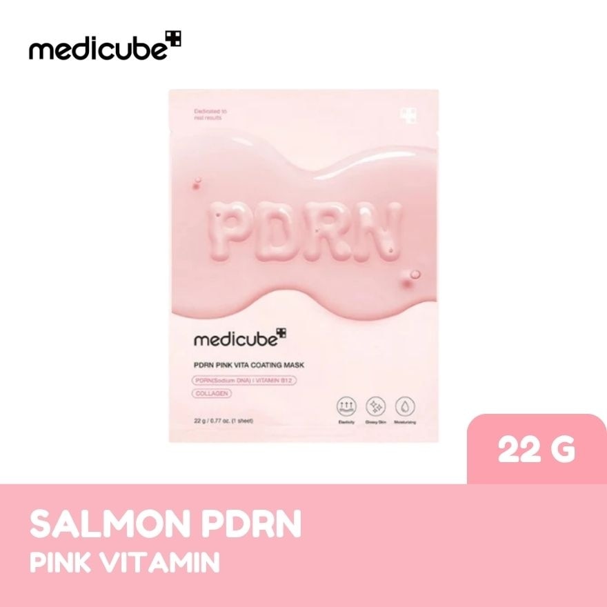 MEDICUBE PDRN Pink Vita Coating Mask 22g image
