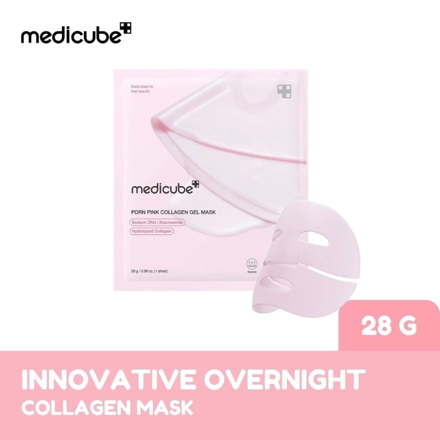 MEDICUBE PDRN Pink Collagen Gel Mask 28g image