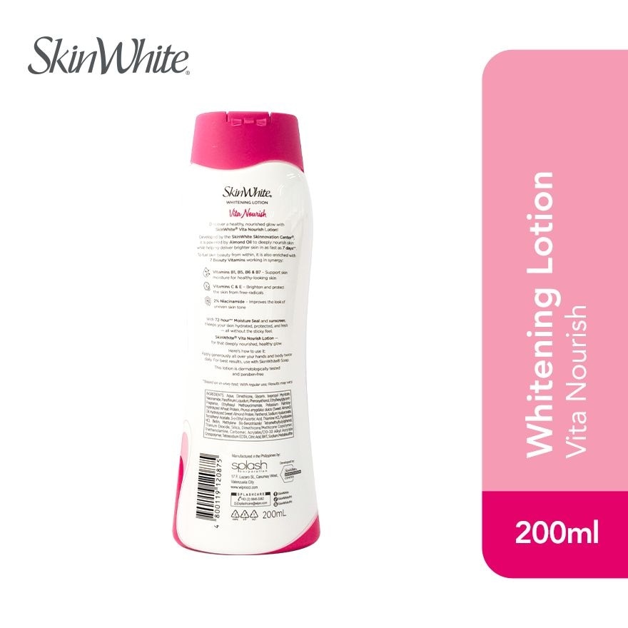 SKINWHITE Whitening Lotion Vita Nourish 200ml image