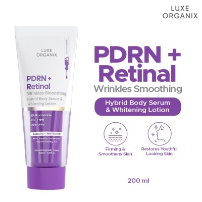LUXE ORGANIX - LUXE ORGANIX PDRN Plus Retinal Wrinkles Smoothing Hybrid Body Serum And Whitening image
