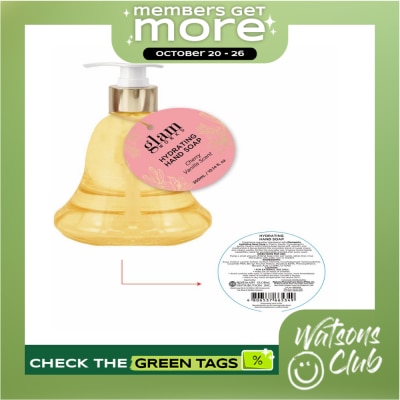 GLAMWORKS GLAMWORKS Hydrating Hand Soap Cherry Vanilla Scent 300ml image