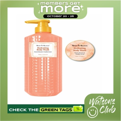BODY IN BLOOM BODY IN BLOOM Hydrating Body Wash Peach Blossom Vanilla Scent 750ml image