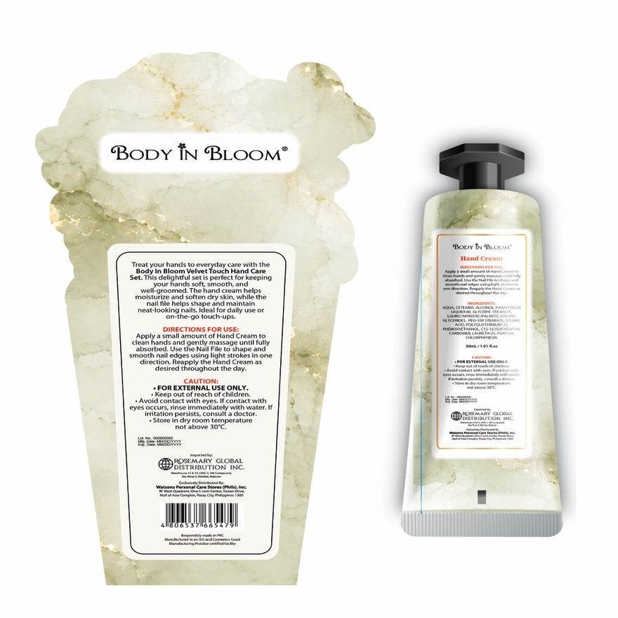 BODY IN BLOOM Velvet Touch Hand Care Set image