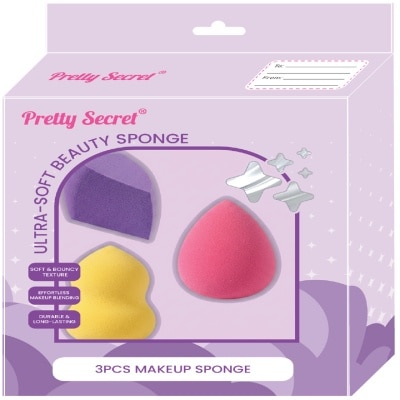 PRETTY SECRET PRETTY SECRET Ultra Soft Beauty Sponge 3pcs image