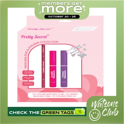 PRETTY SECRET PRETTY SECRET Mascara Duo and Eyeliner Collection Set image