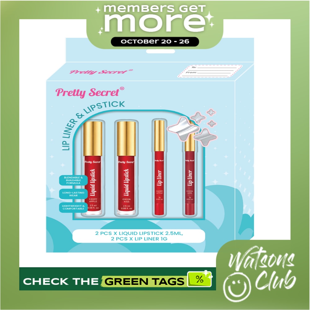 PRETTY SECRET Lip Liner and Lipstick Set image