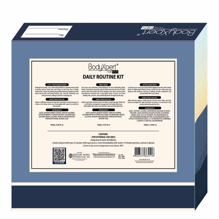 BODYXPERT FOR MEN Daily Routine Kit image