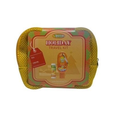 BEACH HUT BEACH HUT Holiday Travel Kit SPF50 Travel Size Lotion 40ml With Lip Sunscreen Bundle image