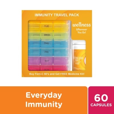 FERN C FERN C Immunity Travel Pack 500mg Capsule 60s image
