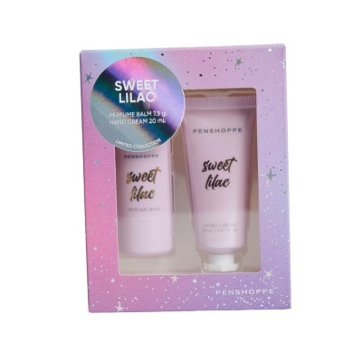 PENSHOPPE PENSHOPPE Sweet Lilac Perfume Balm and Hand Cream Gift Set 7.5g and 20ml image