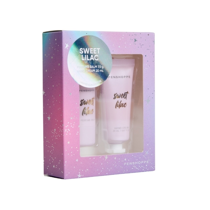 PENSHOPPE Sweet Lilac Perfume Balm and Hand Cream Gift Set 7.5g and 20ml image