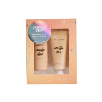 PENSHOPPE PENSHOPPE Vanilla Dew Perfume Balm and Hand Cream Gift Set 7.5g and 20ml image
