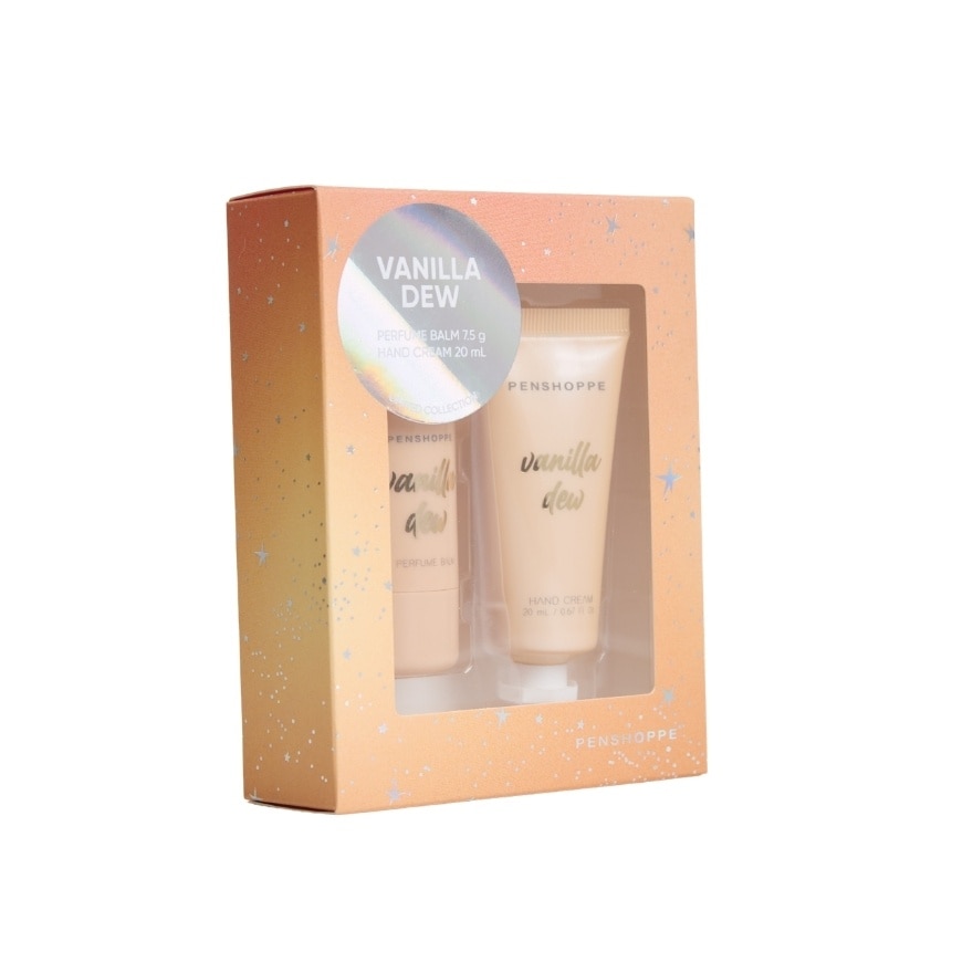 PENSHOPPE Vanilla Dew Perfume Balm and Hand Cream Gift Set 7.5g and 20ml image