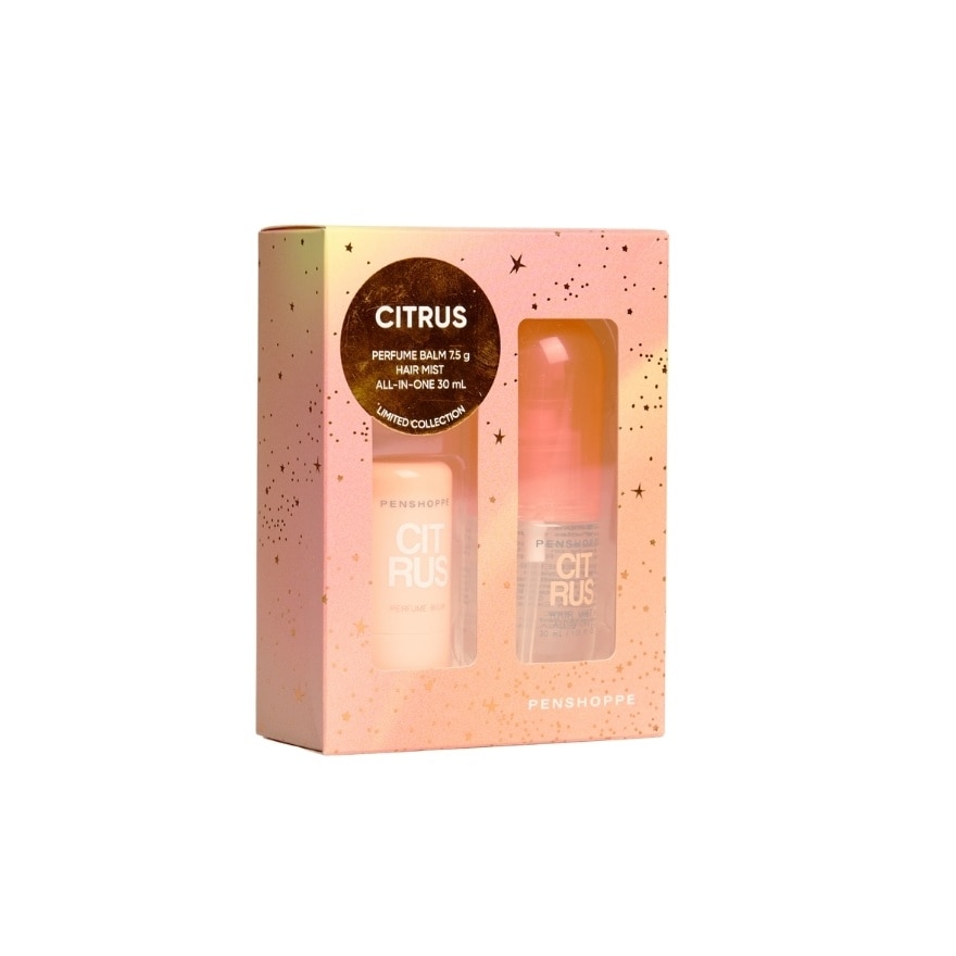 PENSHOPPE Citrus Hair Mist and Perfume Balm Gift Set 30ml and 7.5g image