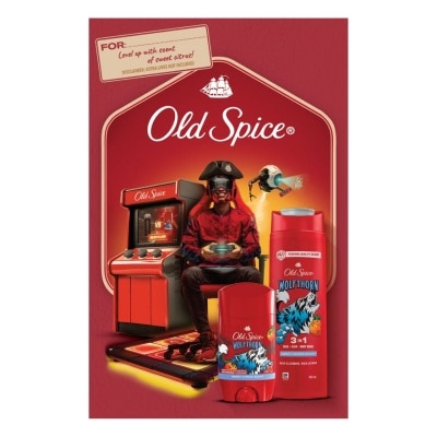 OLD SPICE OLD SPICE Wolfthorn Invisible Stick and Shower Gel Gift Pack 73g and 400ml image