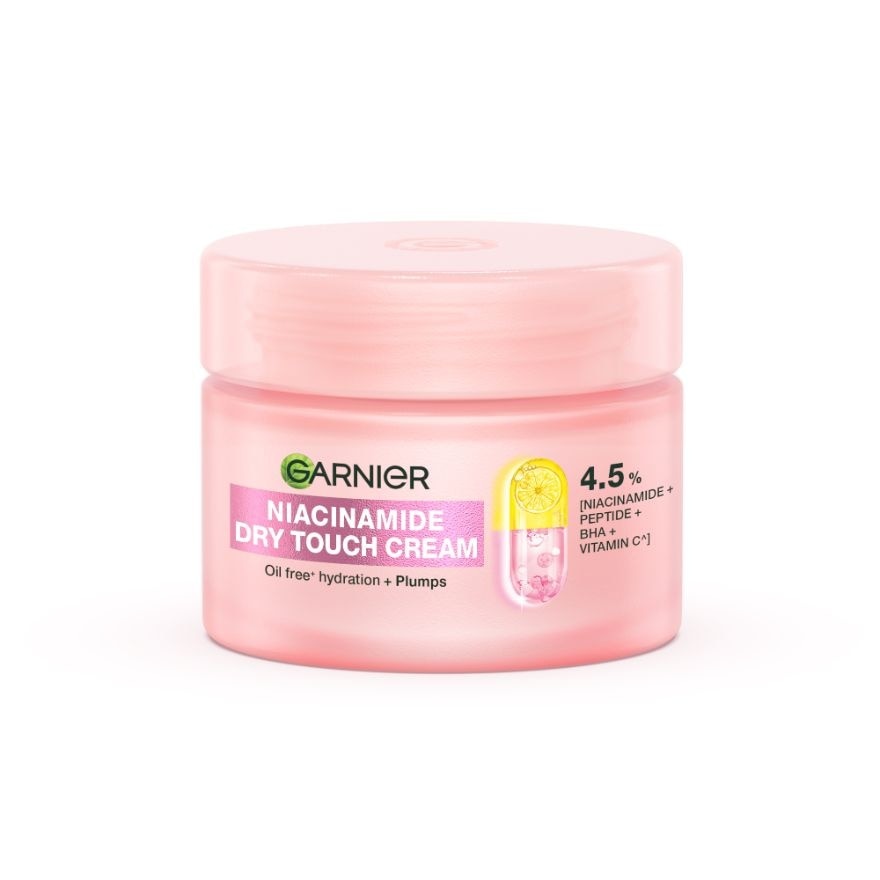 GARNIER Niacinamide Dry Touch Cream Anti Aging Moisturizer 50ml image
