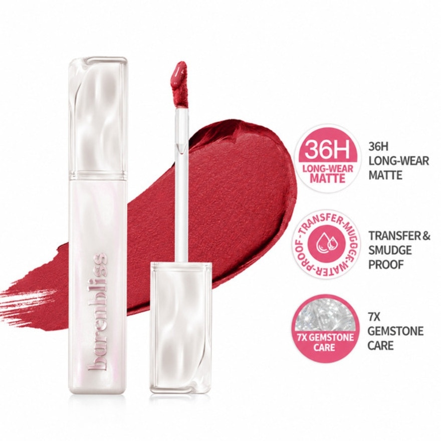 BARENBLISS Aura Mood Transferproof Matte Lip Cream 018 Misty Dusk 2.5ml image