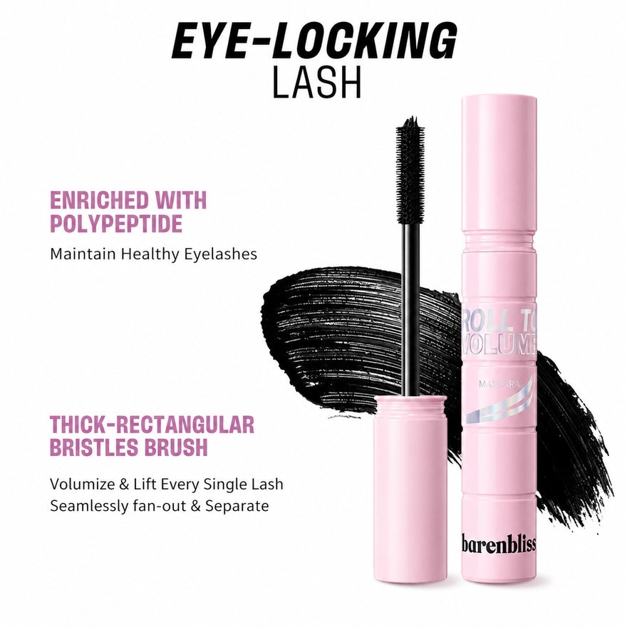 BARENBLISS Roll To Volume Mascara Upgraded 8g image