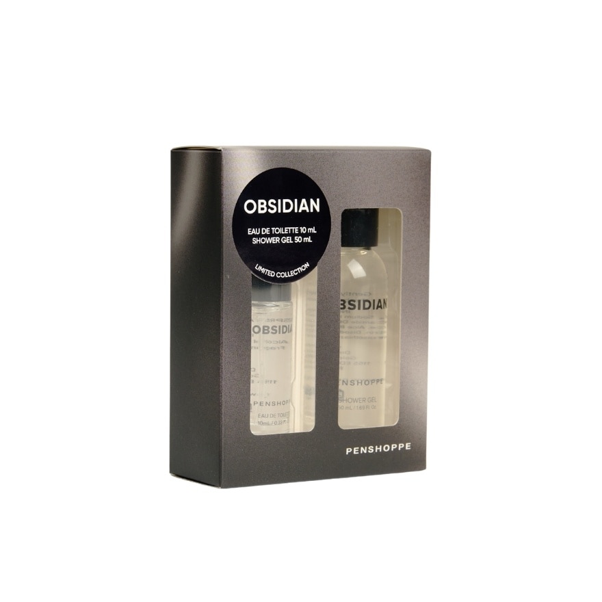 PENSHOPPE Obsidian EDT and Shower Gel Gift Set 10ml and 50ml image