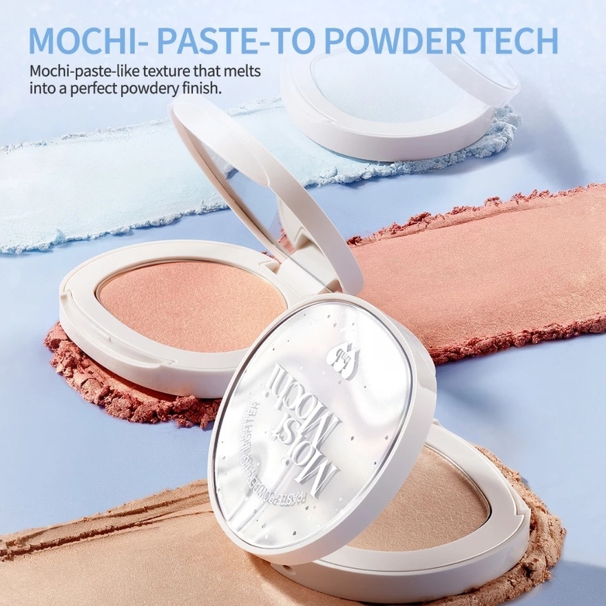 BARENBLISS Moist Mochi Paste Powder Highlighter H99 Cranberry Crush 4.5g image