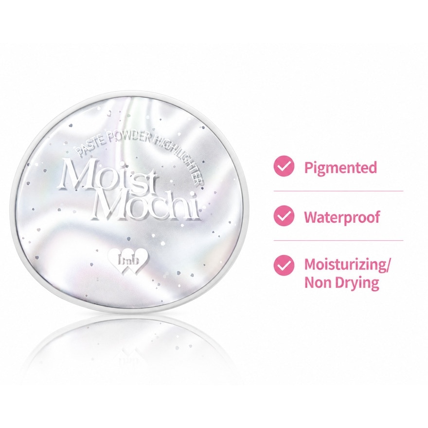 BARENBLISS Moist Mochi Paste Powder Highlighter H99 Cranberry Crush 4.5g image