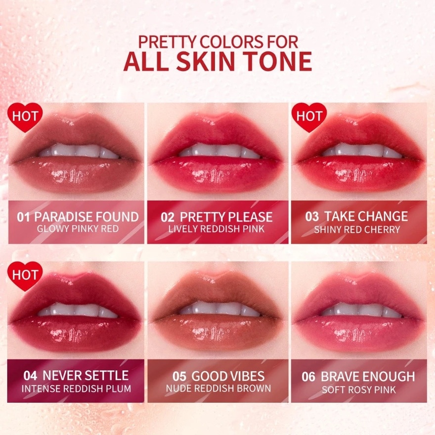 BARENBLISS Peach Makes Perfect Lip Tint 02 Pretty Please 3ml image