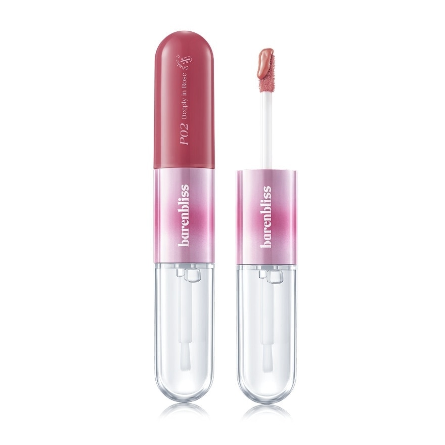 BARENBLISS Multiverse Of Me Dual Lip Cream P02 Deeply In Rose 2.5g Plus 3.5g image