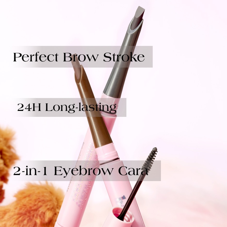 BARENBLISS Make Me Plushy Eyebrow Duo Natural Gray 0.19g Plus 1g image