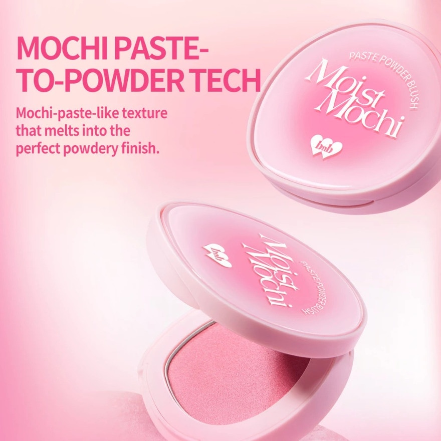 BARENBLISS Moist Mochi Paste PH Cream Blush P06 Mulberry Mist 4.5g image