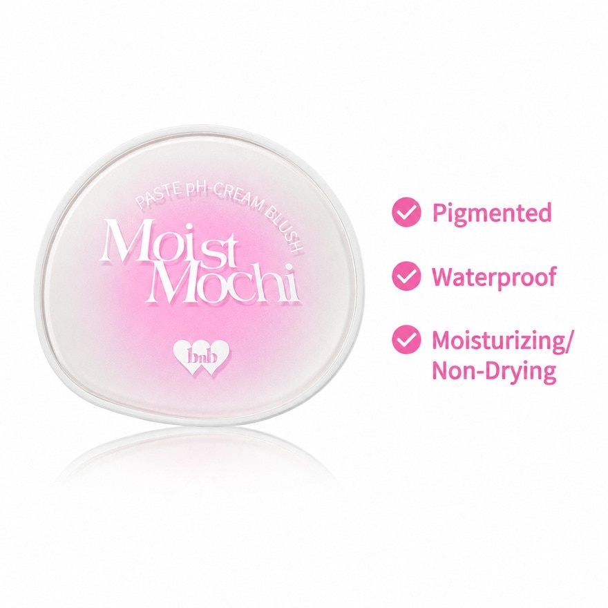BARENBLISS Moist Mochi Paste PH Cream Blush P06 Mulberry Mist 4.5g image
