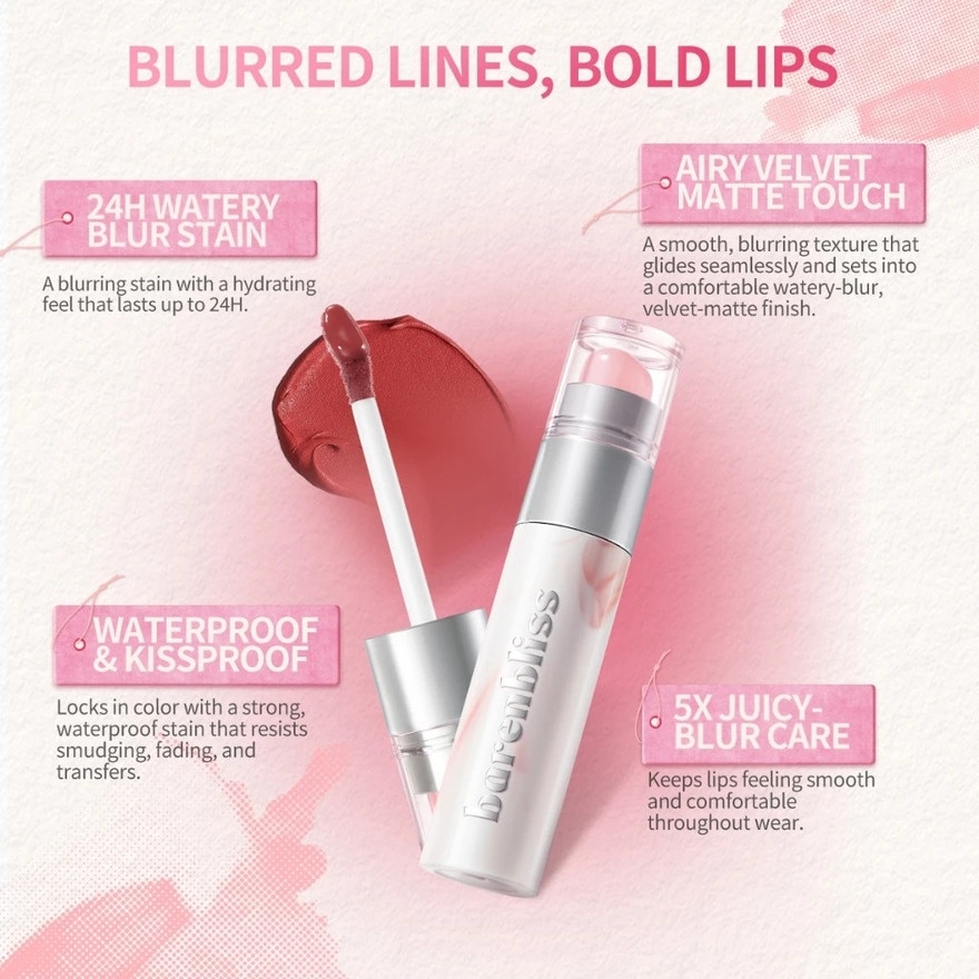 BARENBLISS Lychee Makes Lovely Blur Tint Duo 16 First Crush 2.5g image