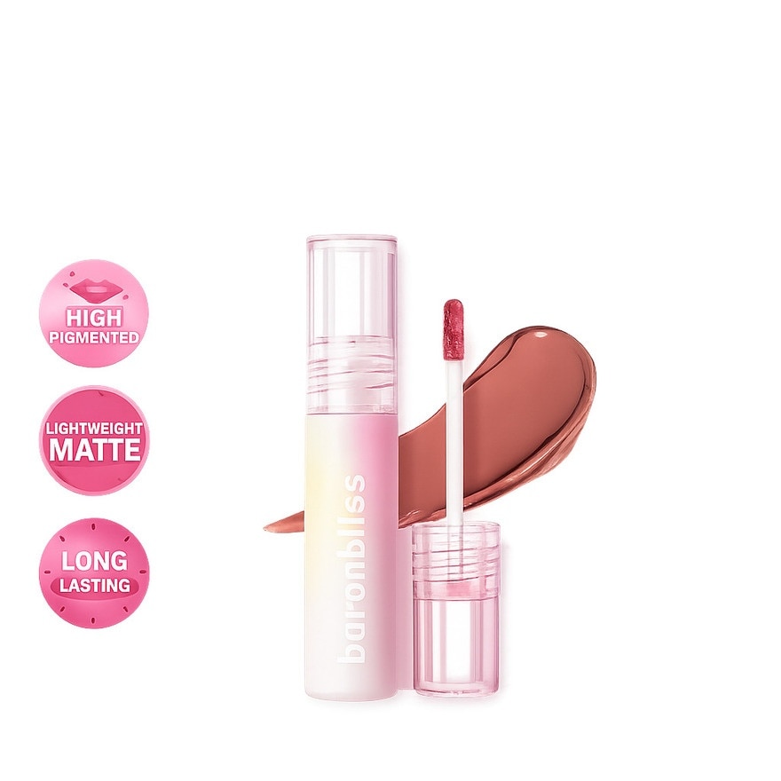 BARENBLISS Full Bloom Transferproof Matte Tint 01 Fresh Dawn 3g image