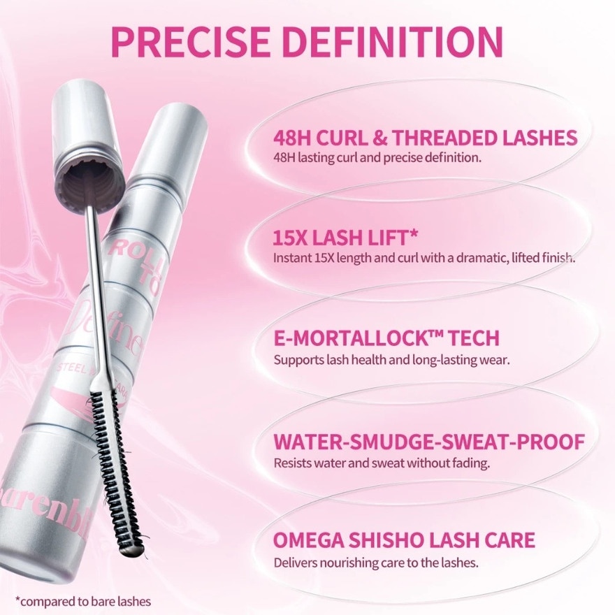 BARENBLISS Roll To Definer Steel Mascara 6g image