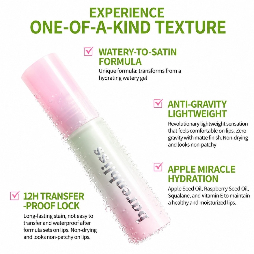 BARENBLISS Apple Makes Adorable Mousse Tint 02 Rose Haze 2.8g image