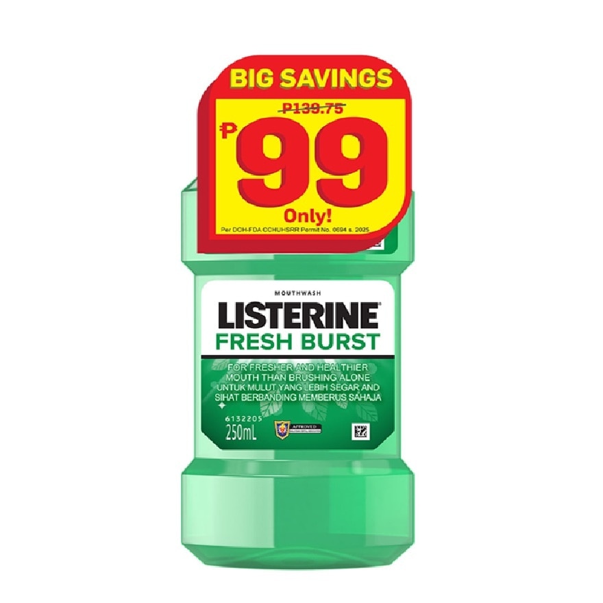 LISTERINE Fresh Burst 250ml at P99 image